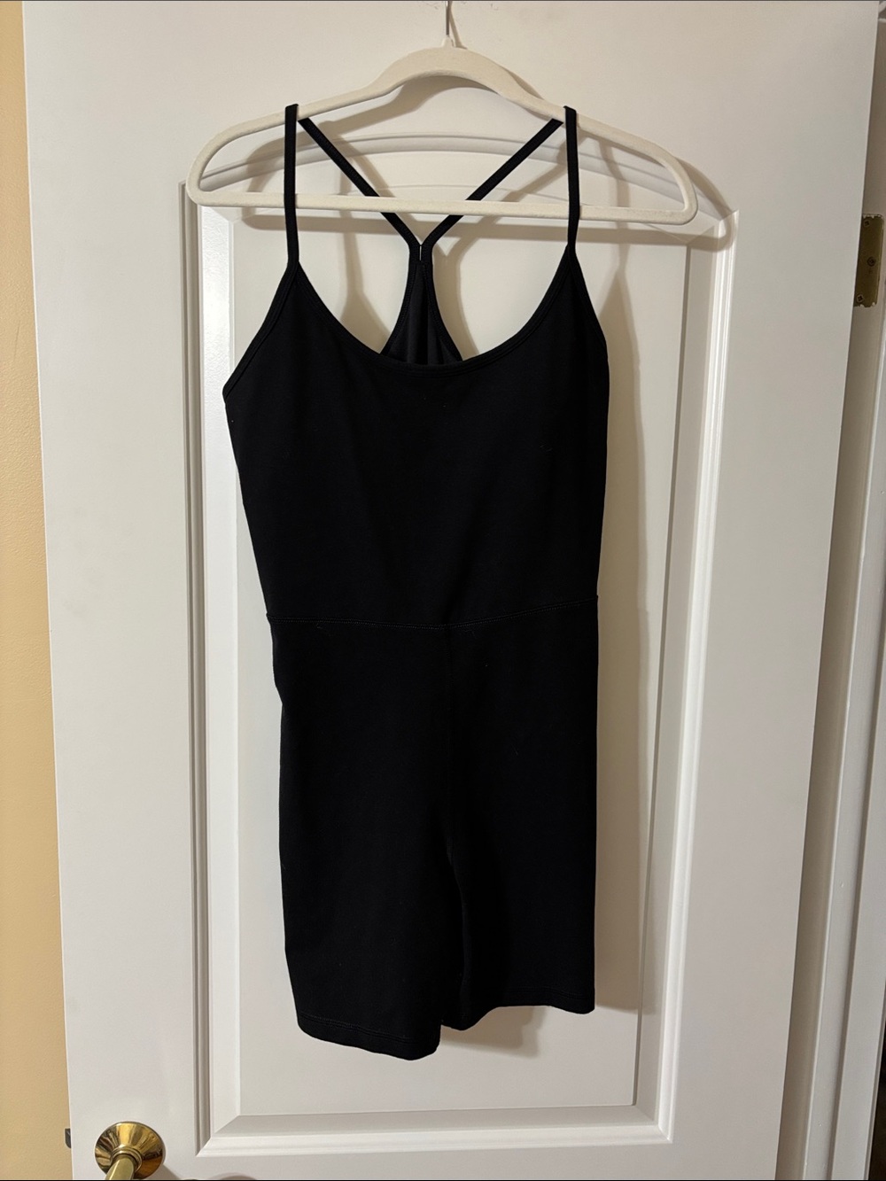 Black Strappy Romper